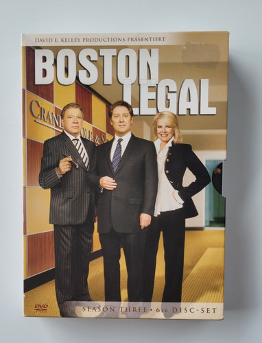 Dvd boston legal 3 - legal,