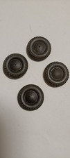 Vier Gummireifen Für Alte Spielzeug Autos 2,7cm Durchmesser 