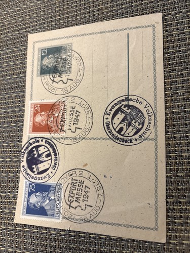 1947 export messe hannover - export,