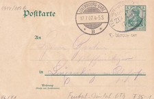 Bahnpost FENTSCH - DEUTSCH