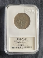 Polen 20 Zloty 1973 Próba