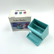 Leitz Butler 5317 | VTG Schreibtisch Organizer | Türkis OVP | Slany Design Retro