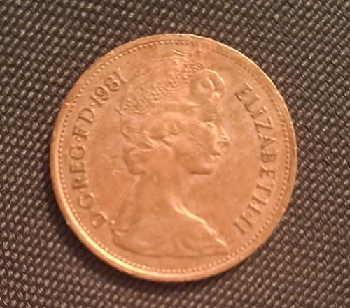 Münze new pence - münze, 2