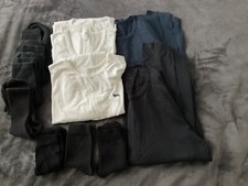 Herren T-Shirts getragen Langarmshirts Socken konvolut abgenutzt Sammler!