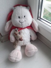 NICI Ziege Nici Zicklein Melly Rotkäppchen mit Wolf rotem Umhang ca 35 cm Plüsch