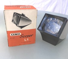 Stylischer CENEI Scoper L1 Diabetrachter 5 x5 OVP, neu, 70er Jahre