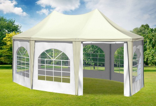 Gartenpavillon 4x5 pvc - 4x5,5m,