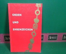 Orden und Ehrenzeichen. (=