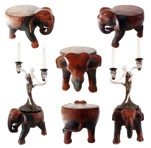 Elefant blumenständer - elefant,