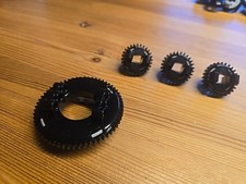 4 x Lego Technic Drehkränze 3