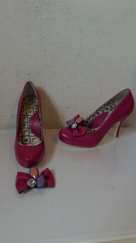 Miss fire heels leder schuhe - miss,