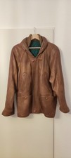Herren lederjacke braun mit - lederjacke,