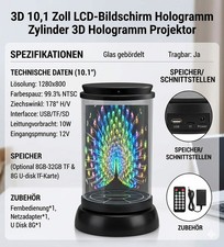 3D 10,1 Zoll LCD-Bildschirm