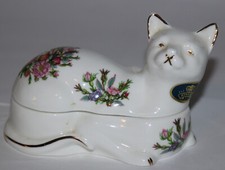 Porzellan Dose Katze Aynsley