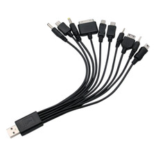 10 in 1 USB Ladekabel