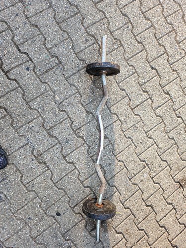 Stange mit gewichten - mit,
