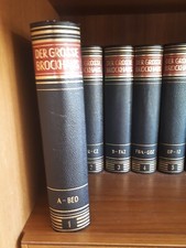brockhaus enzyklopädie 16. Auflage 1952 - 1958, 12-bändig + Ergänzungsband