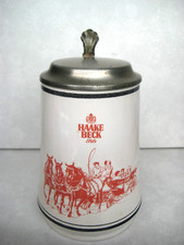 Originaler werbe bierkrug - originaler, werbe-bierkrug