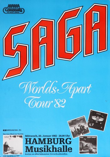 Saga world apart tour - saga,