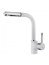 Küchenarmatur Teka ARK 938 Weiß Chrom - hat Kratzer!