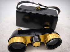 G.Rodenstock München Adar 3x Mini Kompakt Opernglas / Theaterglas Schwarz - Gold