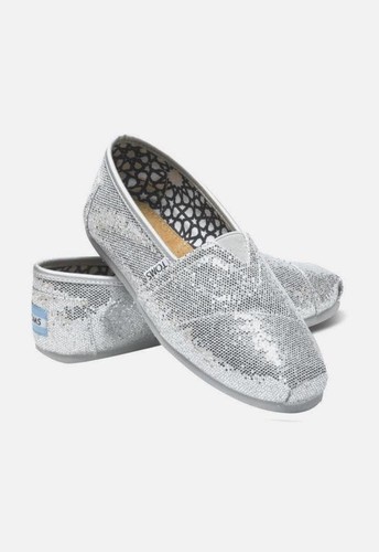 Women toms loafers silver - toms,