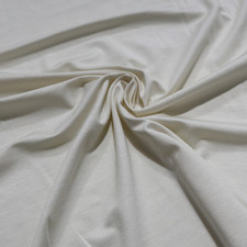 Slinky Jersey weiche Stretch Meterware warmer Bekleidungs-Stoff in Creme