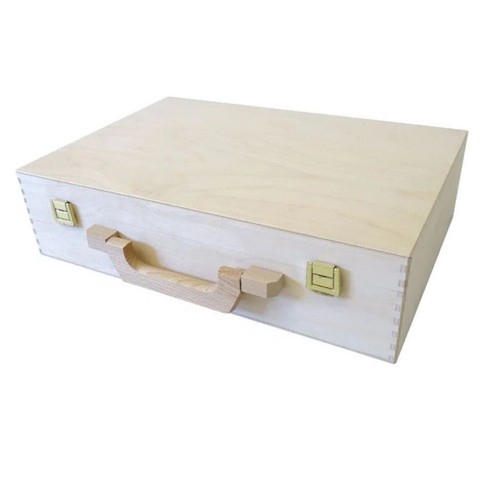 Sortierkoffer holzkoffer mit - sortierkoffer,