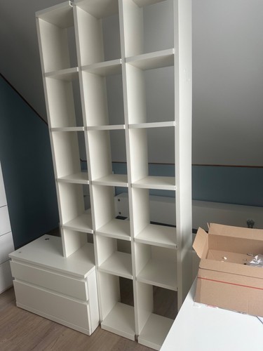 Bücherregal weiß standregal - bücherregal,