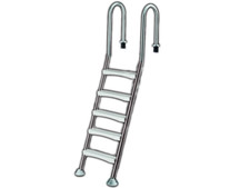 Poolleiter Pooltreppe