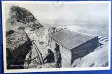 AK Watzmann Hocheck mit Mittelspitze 1930 Münchner Haus