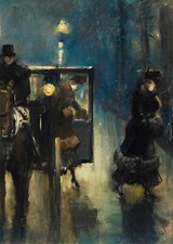 Lesser Ury - Nächtliche