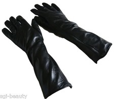 Damen lederhandschuhe lang - damen,