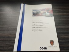 048 Rover Werkstatthandbuch Zeiten für Lackarbeiten Rover 75