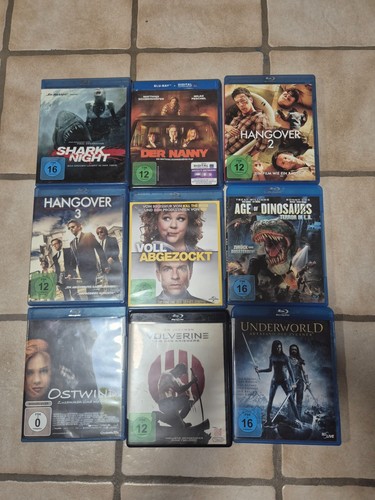 Verschiedene blu ray filme - blu-ray,