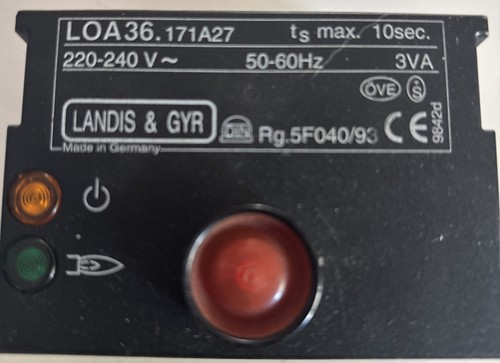 Landis gyr feuerungsautomat - &,