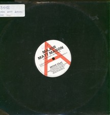Major Matt Mason (2) Move 12" Vinyl UK Emi 1989 Mit Schlichter Schwarzer Hülle