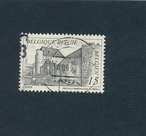 Briefmarke belgien 15fr - belgien,,