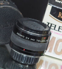 KONVERTER TELECONVERTER Kenko 2X MX Teleplus MC7 Minolta MD mit Köcher in OVP