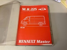 deutsche ReparaturAnleitung Renault Master 1981 (FB-30 MR225 Karosserie Handbuch