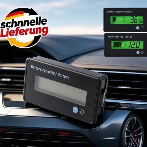 Digitaler lcd batterietester - digitaler,