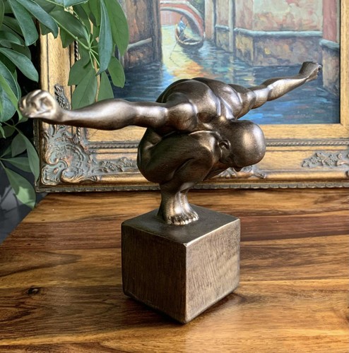 Skulptur athlet olympian mann - athlet,