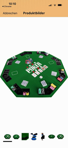 Achteckiger pokertisch poker - pokertisch,