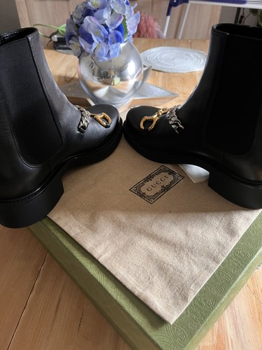 Chelsea boots gucci schwarz - chelsea,