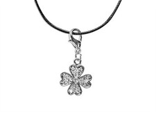 Leder Halskette 40 - 75cm mit