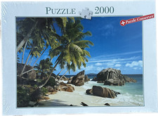 Puzzle  Seychellen, Strand