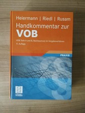 Handkommentar zur vob - handkommentar,
