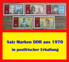 ?Ⓜ️☘️? Ein postfrischer Satz DDR 1970 "100. Geburtstag W. I. LENIN" ?☘️Ⓜ️?