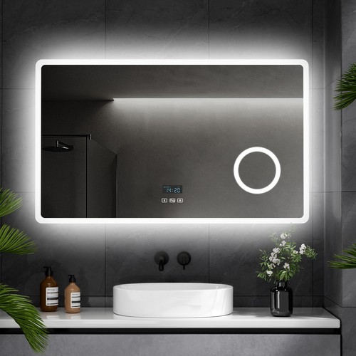 Badspiegel mit led beleuchtung - mit,
