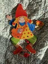 Goki Hampelmann Hampelfigur Holzspielzeug Babyspielzeug Mädchen